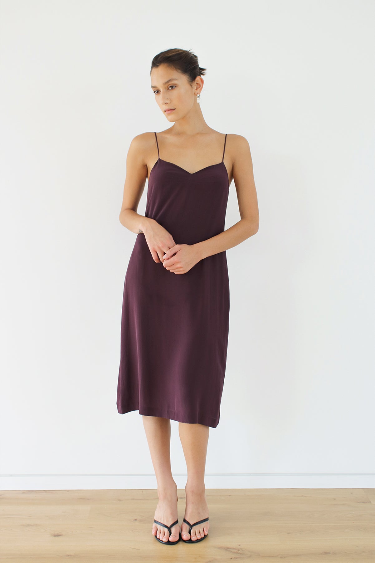 Nudi Slip - Aubergine - LOCLAIRE